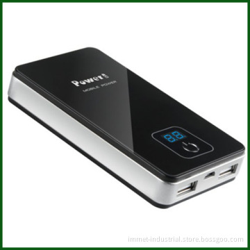6600mAh Factory OEM Portable Mirror Case Mobile Power Bank